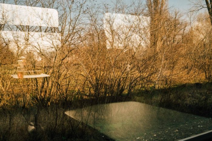 Travel photography in Uzhorrod, Ukraine, train