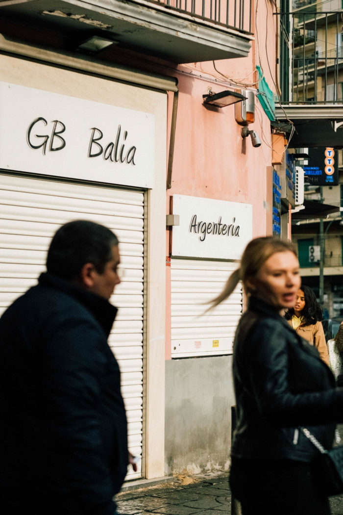 Travel photography in Naples, Italy