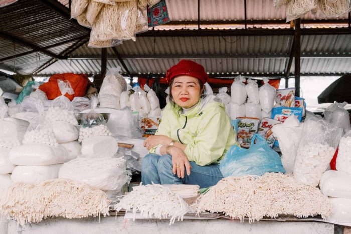 Travel photography, Hue City, Vietnam, rice vendor
