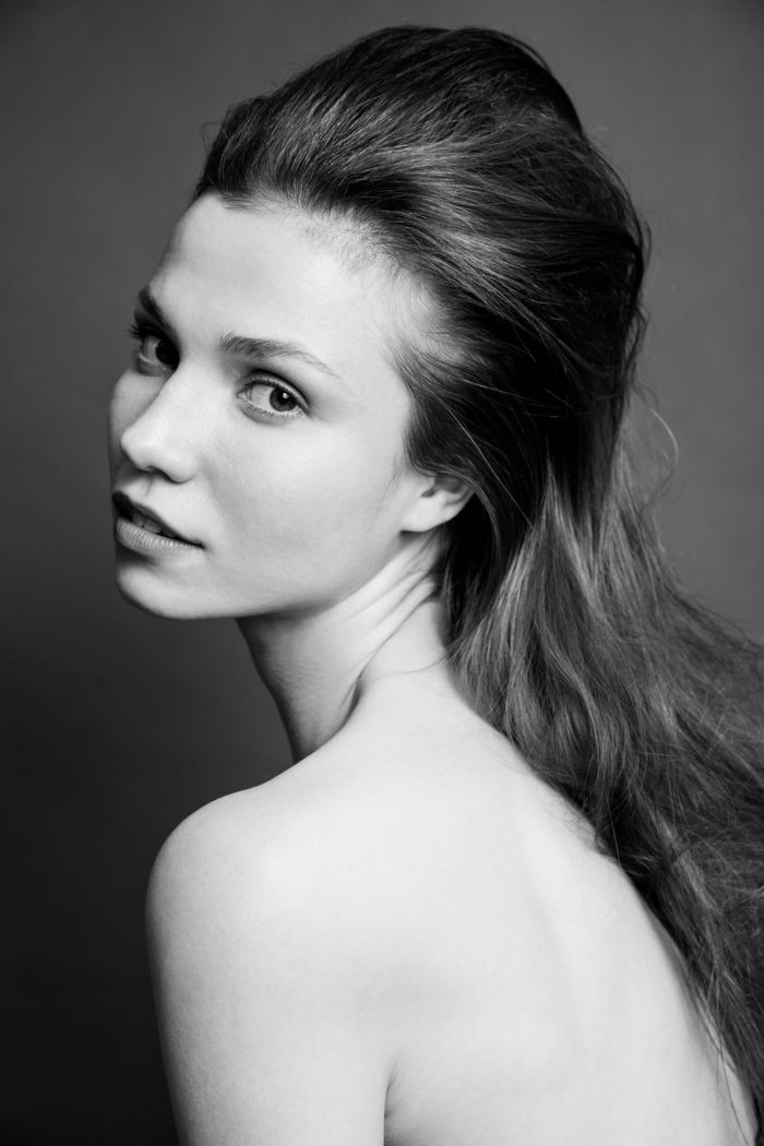 Portrait of hair model for Ion Studio