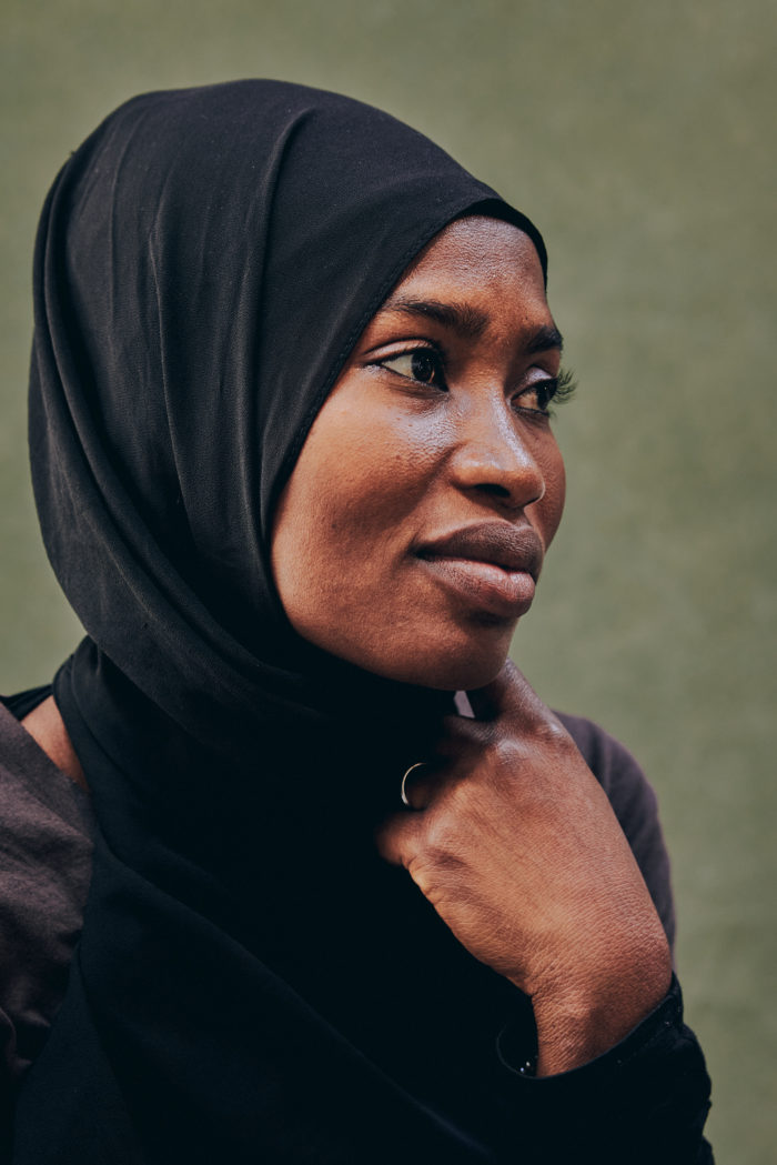 Portrait of Refugee Family Chad, photography for New Neighbors Partnership non-profit.