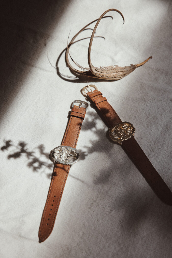 Still life of watches with shadow and bone, collaboration with The All Watch.