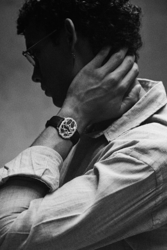 Man in shadow, collaboration with The All Watch.