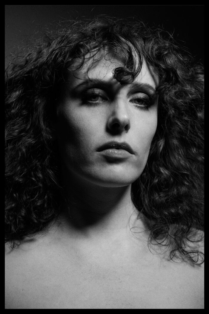 Portrait of perfumist Marissa Zappas in Brooklyn studio